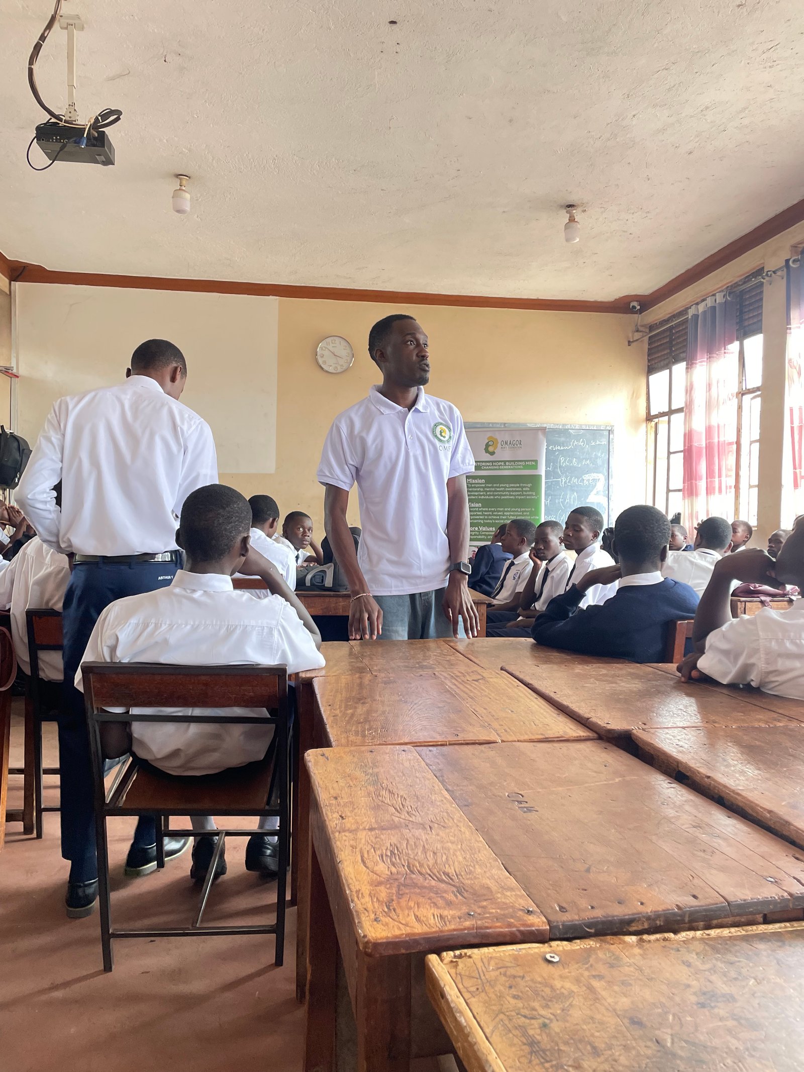 Boys mental health session