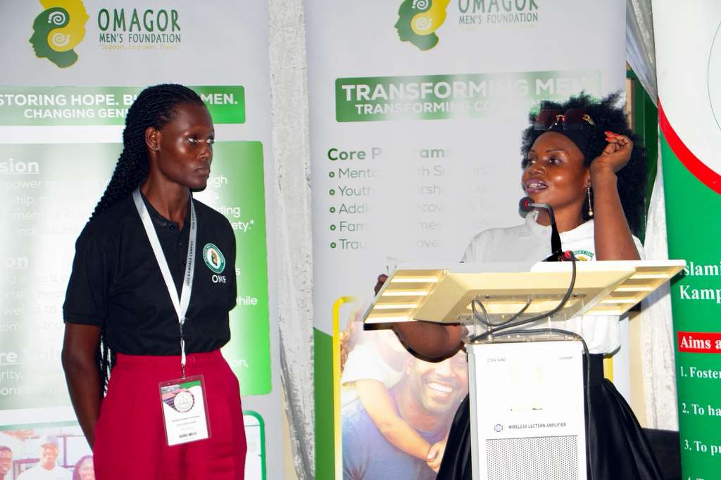 Group of Ugandan men in discussion